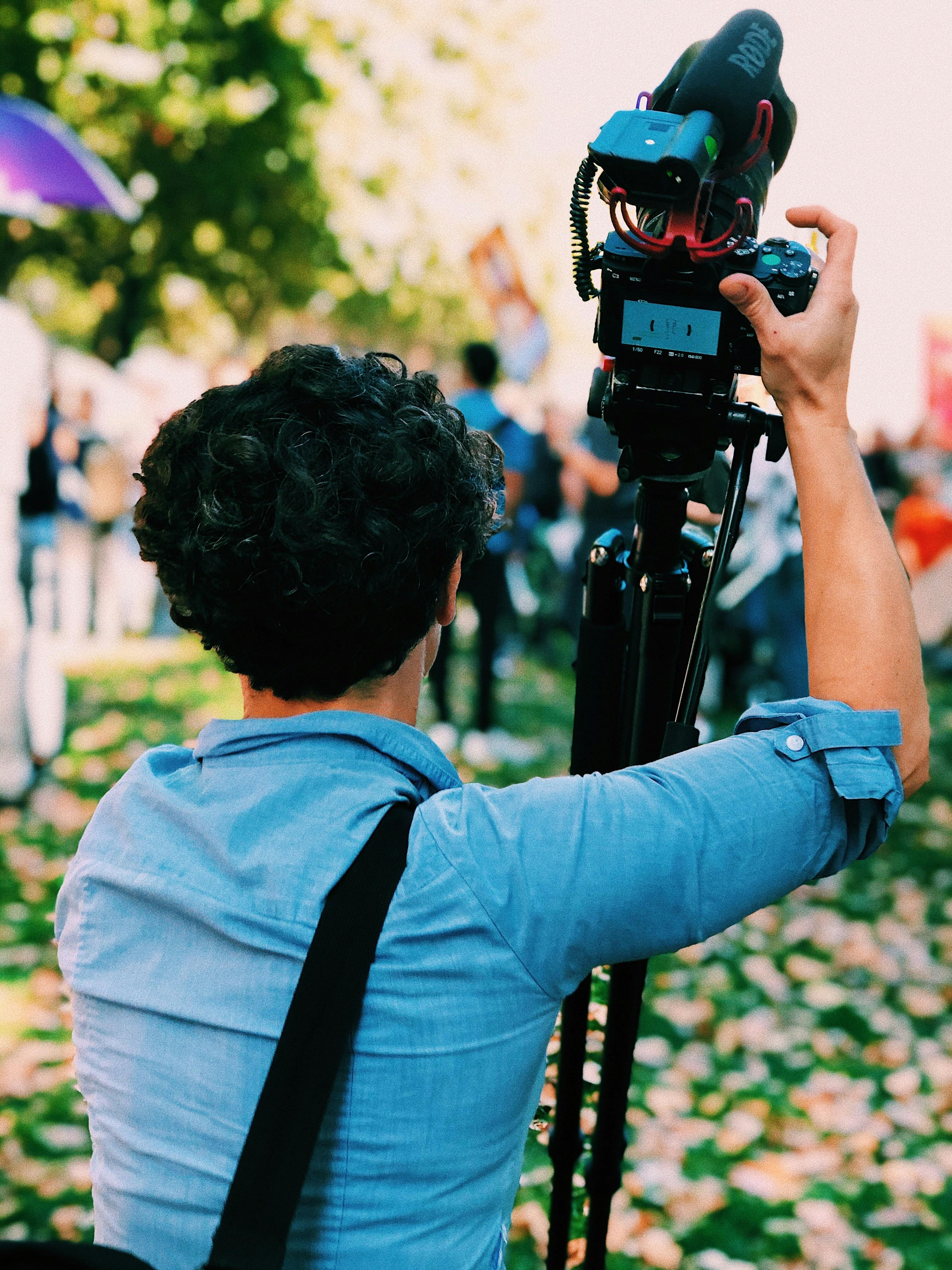 Documentary filmmaker capturing real-life moments