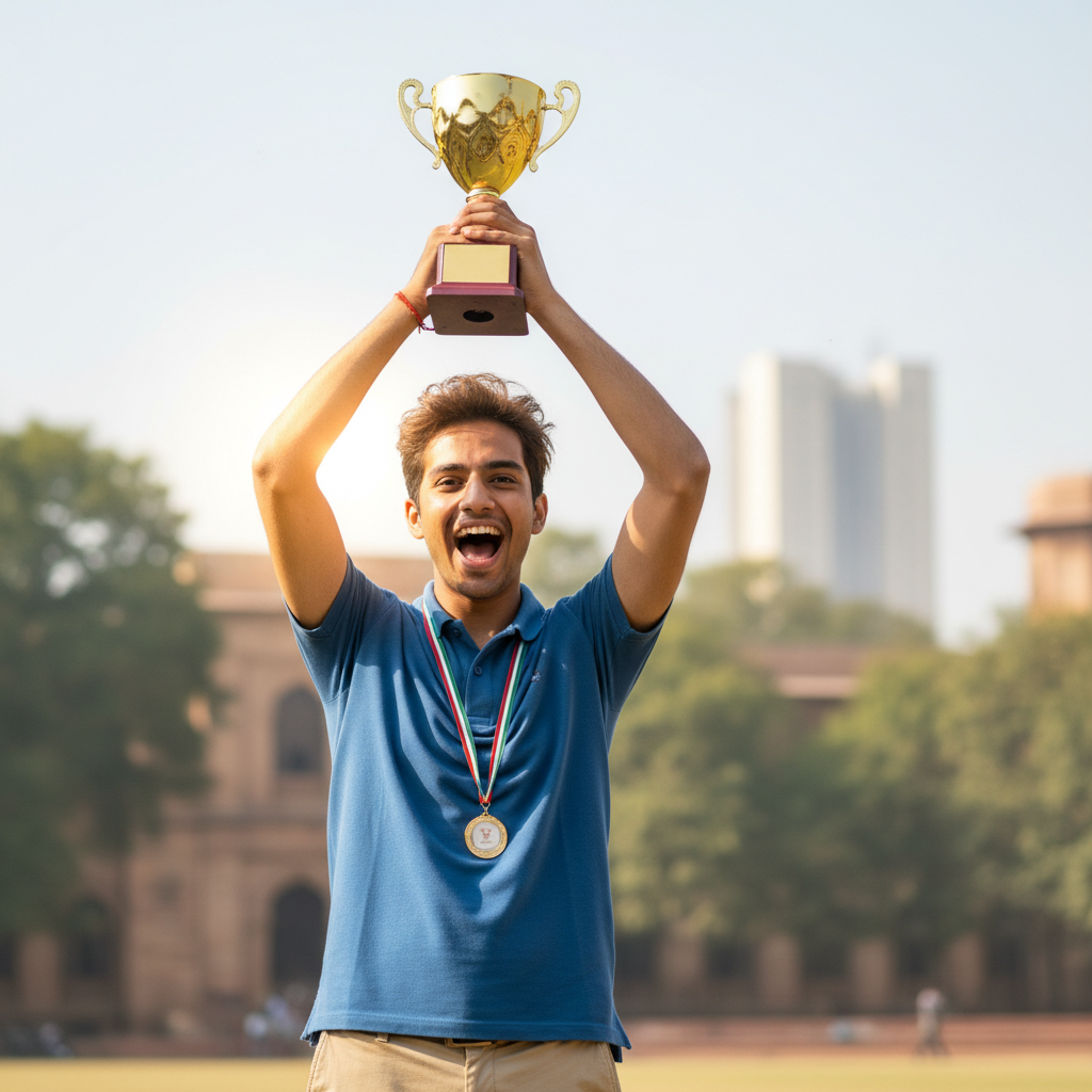 Arjun Krishnamurthy, Gold Award winner for Best Short Film